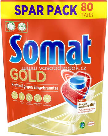 Somat Sparpack Spülmaschinentabs Gold 12, 80 St