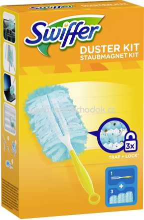Swiffer Staubmagnet Set Griff + 3 Tücher, 1 St