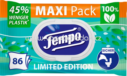 Tempo Feuchtes Toilettenpapier Maxi Pack, 86 St