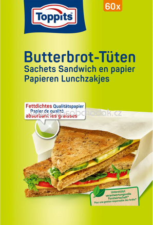 Toppits Butterbrot Tüten, 60 St