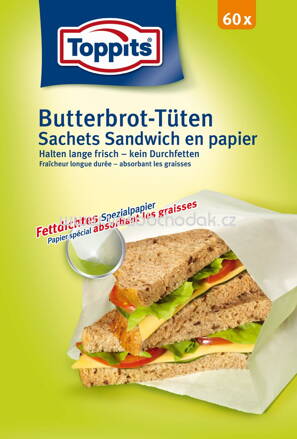 Toppits Butterbrot Tüten, 60 St