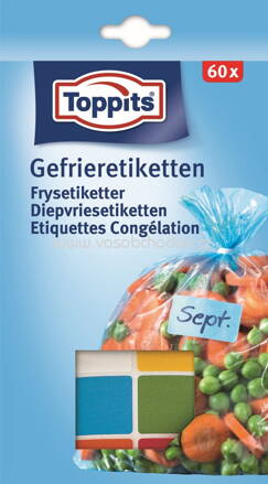 Toppits Gefrier Etiketten, 60 St