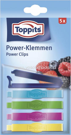 Toppits Verschluss Klemmen, 5 St
