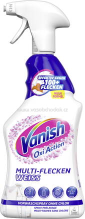 Vanish Vorwaschspray Oxi Action Multiflecken Weiss, 750 ml