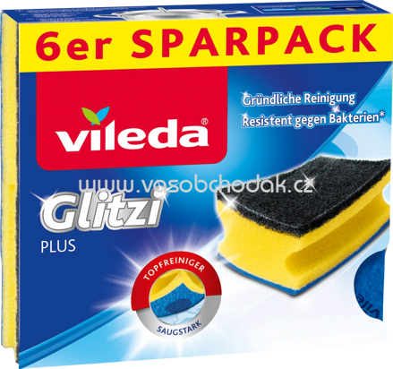 Vileda Topfreiniger Glitzi plus, 6 St