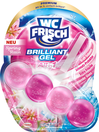 WC Frisch Brilliant Gel Spring Rain, 1 St