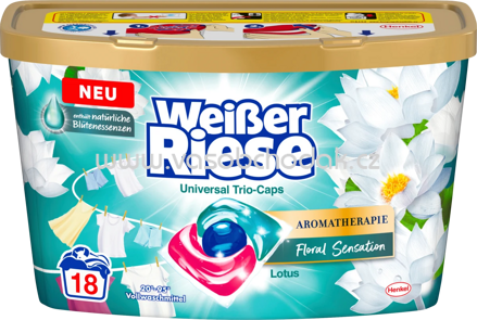 Weisser Riese Trio Caps Universal Aromatherapie Lotus, 18 - 80 Wl