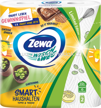 Zewa Küchenrolle Wisch&Weg Limited Edition, 2x72 Blatt, 2 Rollen