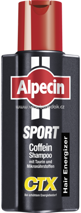 Alpecin Sport Coffein Shampoo CTX, 250 ml