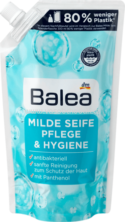 Balea Flüssigseife Pflege & Hygiene antibakteriell NF, 500 ml