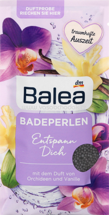 Balea Badeperlen Entspann Dich, 60g