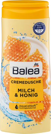 Balea Cremedusche Milch & Honig, 300 ml