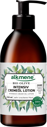 Alkmene Bodylotion Intensiv Cremeöl Lotion Bio Olive, 250 ml