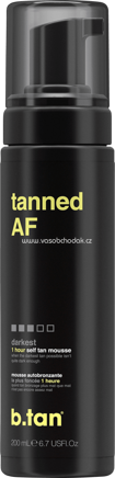 b.tan Selbstbräuner Mousse 'tanned AF', 200 ml