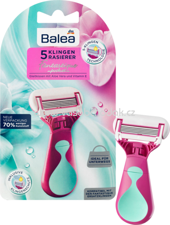 Balea Rasierer Fantastique Pocket, 1 St