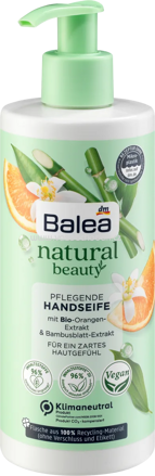Balea Flüssigseife Natural Beauty Bambus & Orangenblüte, 300 ml