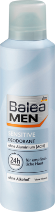 Balea MEN Deo Spray Deodorant Sensitive, 200 ml