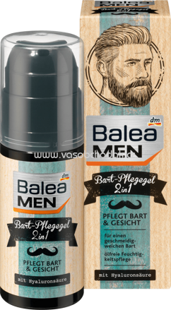 Balea MEN Bart-Pflegegel 2in1, 50 ml