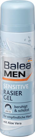 Balea MEN Rasiergel Sensitive, 200 ml