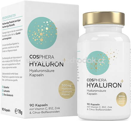 Cosphera Hyaluron Kapseln, 90 St, 78g