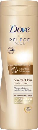 Dove Bodylotion Pflege Plus Summer Glow, 250 ml
