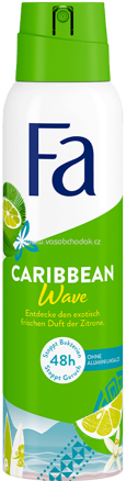 Fa Deospray Caribbean Wave Lemon, 150 ml
