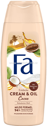 Fa Duschgel Cream & Oil Kokosnuss Öl, Kakaobutter Duft, 250 ml