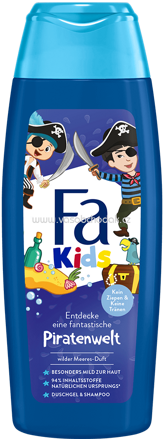 Fa Kids Duschgel & Shampoo Piratenwelt, 250 ml