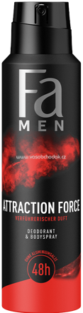 Fa Men Deospray Attraction Force, 150 ml