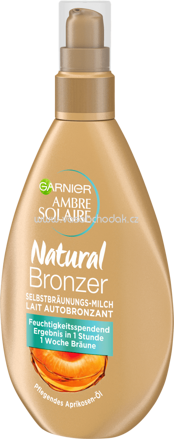 Garnier Ambre Solaire Selbstbräuner Milch Natural Bronzer, 150 ml
