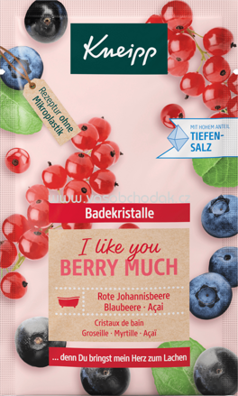 Kneipp Badesalz I like you Berry Much, 60g
