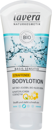 Lavera Bodylotion Basis Sensitiv Straffend, 200 ml