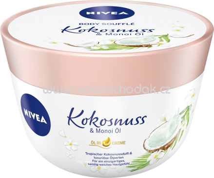 NIVEA Body Soufflé Kokosnuss, 200 ml