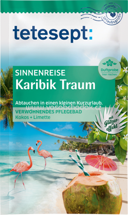 Tetesept Badesalz Karibik Traum, 60g