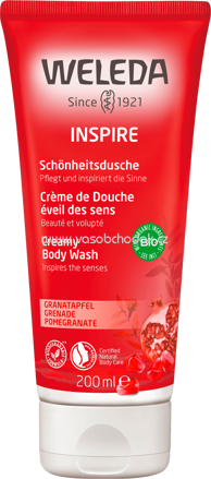 Weleda Cremedusche Inspire Granatapfel, 200 ml