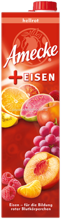 Amecke + Eisen Hellrot, 1l