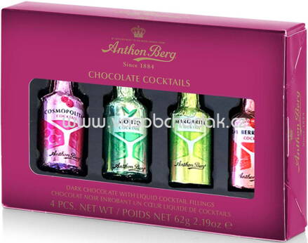Anthon Berg Chocolate Cocktails, 4 St, 62g