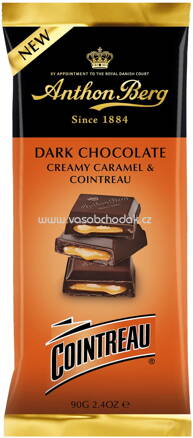 Anthon Berg Dark Chocolate Cointreau, 90g