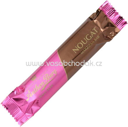 Anthon Berg Nougat Marzipan Bar, 40g