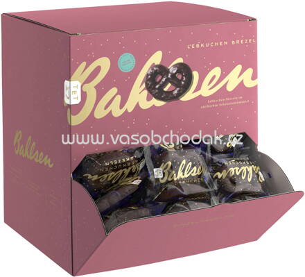 Bahlsen Lebkuchen Brezeln Edelherb, 111 St, 1,3 kg