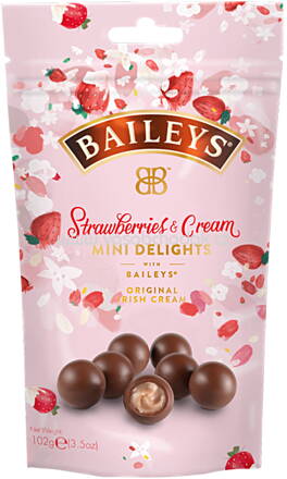 Baileys Chocolate Mini Delights Strawberry & Cream, 102g