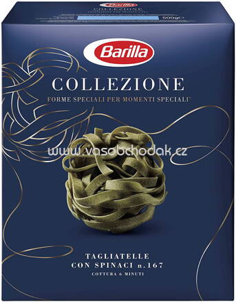 Barilla Pasta La Collezione Tagliatelle Con Spinaci, 500g