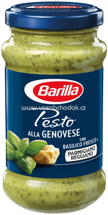 Barilla Pesto alla Genovese con Basilico Fresco, 190g