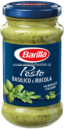 Barilla Pesto Basilico e Rucola con Basilico Italiano, 190g