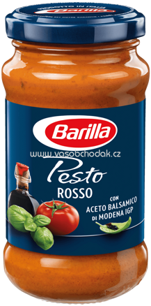 Barilla Pesto Rosso con Aceto Balsamico di Modena IGP, 200g