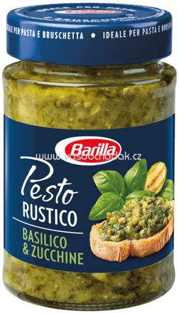 Barilla Pesto Rustico Basilico & Zucchine, 200g