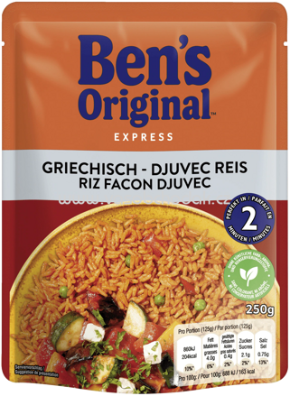 Ben's Original Express Griechisch Djuvec Reis, 220g
