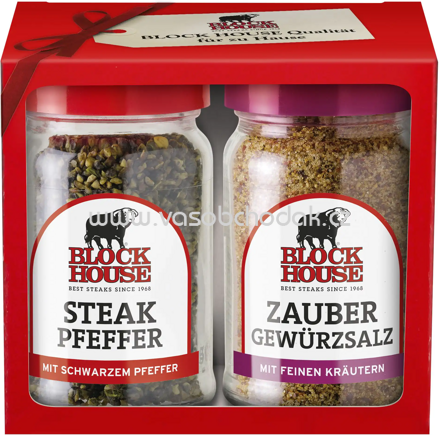Block House Set Gewürz Klassiker, 120g