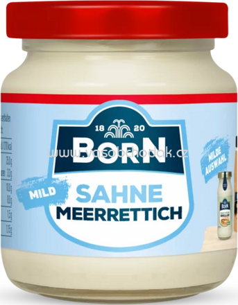 Born Sahne Meerrettich, mild, 185g