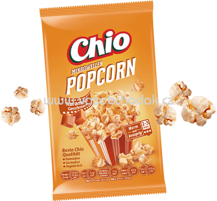 Chio Mikrowellen Popcorn Karamell, 100g